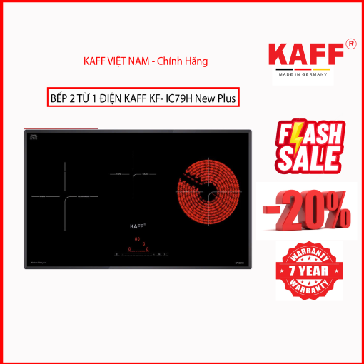 BẾP 2 TỪ 1 ĐIỆN KAFF KF - IC79H New Plus
