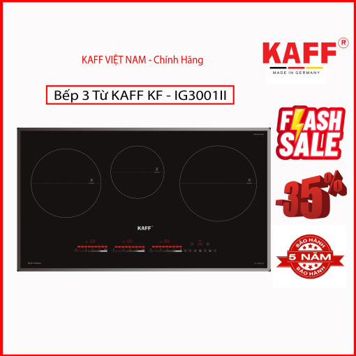 Bếp 3 Từ KAFF KF - IG3001II