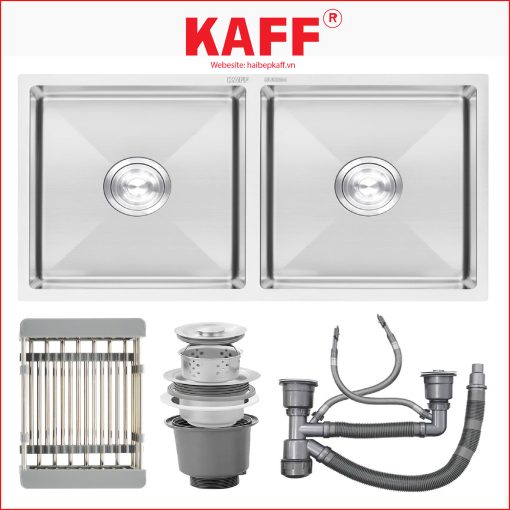 CHẬU RỬA ÂM ĐÁ KAFF KAF KF - HM8245BI CHÍNH HÃNG