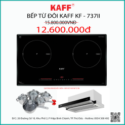BẾP TỪ ĐÔI KAFF KF-737II